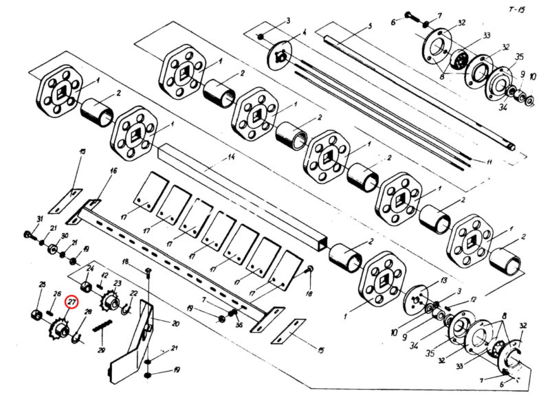 Схема из каталога Анна Z-644: Таблица 15 №27