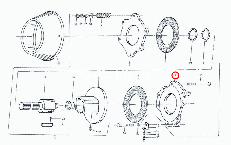 disk-pravyj-mufty-stsepleniya-sipma-z-224-3