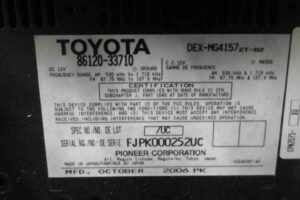 Изображение товара 51419 - 00051419 magnitola Chevrolet Blazer 2