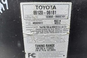 Изображение товара 179426 - 00179426 magnitola Subaru Tribeca 3