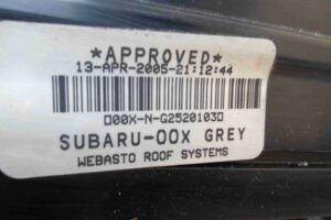 Изображение товара 61410 - 00061410 lyuk Peugeot 306 2
