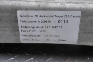 Изображение товара 115599 - 00115599 usilitel bampera zadnij Honda Fit 1
