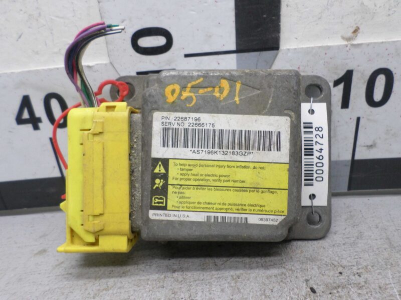 Изображение товара 64728 - 00064728 blok upravleniya podushek bezopasnosti Peugeot 406