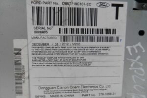 Изображение товара 181603 - 00181603 magnitola Skoda Yeti 2