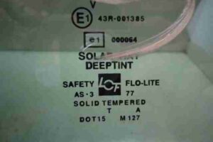 Изображение товара 66 - 00000066 steklo dveri zadnej pravoj 1