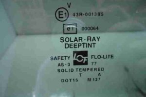 Изображение товара 346 - 00000346 steklo dveri zadnej levoj 1