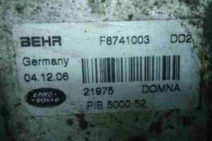 Изображение товара 755 - 00000755 teploobmennik Audi Q7