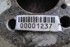 Изображение товара 1237 - 00001237 disk tormoznoj zadnij Peugeot 107 3