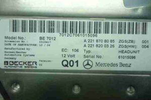 Изображение товара 1410 - 00001410 magnitola Ford Scorpio 2