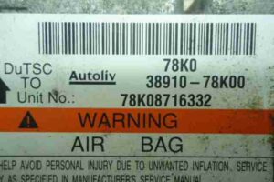 Изображение товара 2071 - 00002071 blok upravleniya podushek bezopasnosti 2