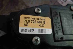 Изображение товара 2516 - 00002516 pedal gaza Toyota Corolla Matrix 3