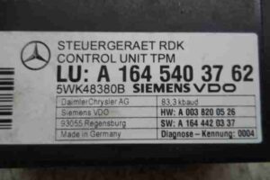 Изображение товара 2923 - 00002923 blok kontrolya davleniya v shinakh Ford Transit Connect 3