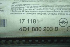 Изображение товара 3631 - 00003631 podushka bezopasnosti passazhira 2