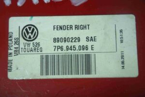 Изображение товара 3669 - 00003669 fonar kryla pravyj Toyota Corolla Verso