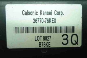 Изображение товара 5256 - 00005256 blok Body control module 3