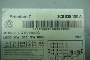 Изображение товара 5491 - 00005491 magnitola Volkswagen Lupo 1