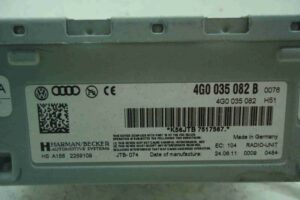 Изображение товара 5915 - 00005915 blok usilitelya radio Toyota Corolla Verso 2
