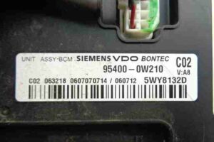 Изображение товара 6595 - 00006595 blok Body control module 2