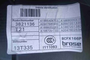 Изображение товара 6756 - 00006756 steklopodemnik perednij levyj Dodge Journey 1