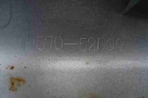 Изображение товара 7530 - 00007530 porog plastikovyj pravyj Porsche Macan 2