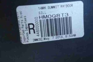 Изображение товара 7780 - 00007780 porog plastikovyj pravyj Hyundai H1 2