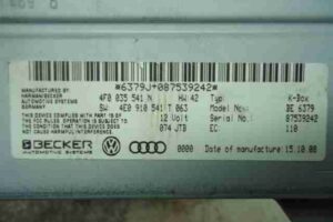 Изображение товара 9239 - 00009239 blok upravleniya priema signala magnitoly 3