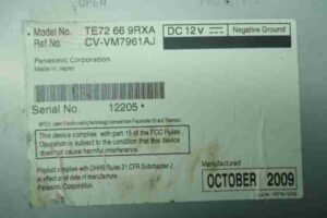 Изображение товара 9778 - 00009778 magnitola Citroen C5 3