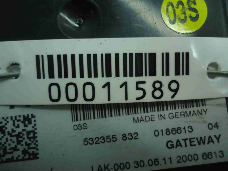 Изображение товара 11589 - 00011589 blok upravleniya Toyota Corolla Verso