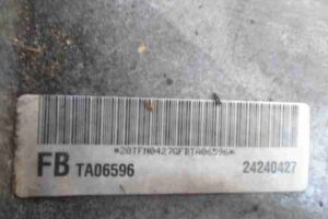 Изображение товара 13711 - 00013711 reduktor zadnij Pontiac Vibe 2