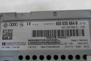 Изображение товара 14214 - 00014214 blok upravleniya informatsionnoj elektronnoj sistemy MMI 3G 3