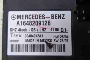 Изображение товара 15993 - 00015993 blok upravleniya podogrevom sidenij Ford Escort 2