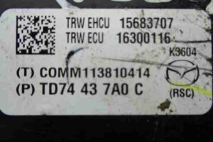 Изображение товара 17720 - 00017720 blok ABS Citroen C5 3