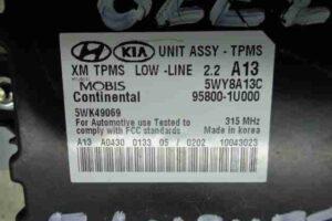 Изображение товара 25578 - 00025578 blok kontrolya davleniya v shinakh Audi TT 3