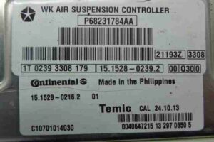 Изображение товара 25838 - 00025838 blok upravleniya pnevmaticheskoj podveskoj Hyundai H1 1