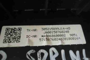 Изображение товара 27205 - 00027205 podushka bezopasnosti passazhira Fiat Brava 3