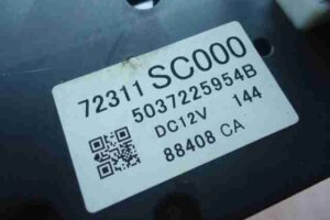 Изображение товара 27530 - 00027530 pereklyuchatel otopitelya Peugeot 107