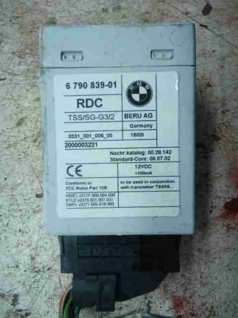 Изображение товара 27867 - 00027867 blok upravleniya sistemy kontrolya davleniya v shinakh (RDC)