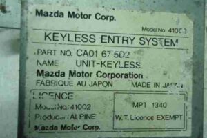 Изображение товара 31133 - 00031133 blok upravleniya besklyuchevogo dostupa Chrysler Pacifica 1