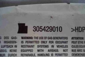 Изображение товара 31617 - 00031617 podushka bezopasnosti passazhira Honda Ridgeline 2