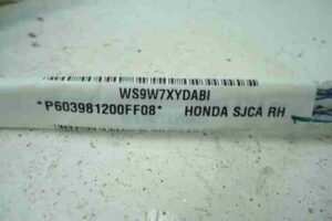 Изображение товара 31666 - 00031666 podushka bezopasnosti potolochnaya pravaya Peugeot 207 2