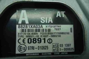 Изображение товара 32582 - 00032582 blok upravleniya immobilajzerom Peugeot 306 1