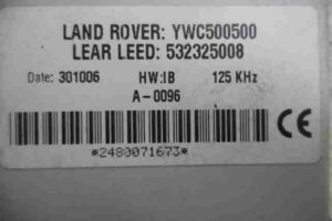 Изображение товара 35592 - 00035592 blok upravleniya immobilajzerom Audi Q7 1