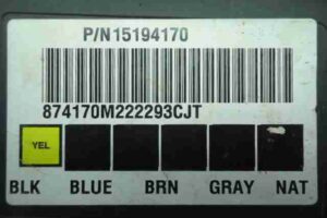 Изображение товара 35834 - 00035834 blok Body control module 1