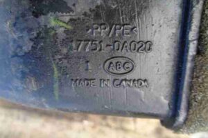 Изображение товара 36189 - 00036189 patrubok vozdushnogo filtra BMW X1 3