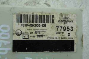Изображение товара 36827 - 00036827 blok upravleniya besklyuchevogo dostupa Skoda Roomster 2