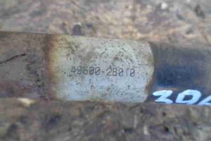 Изображение товара 38183 - 00038183 poluos zadnyaya levaya 2