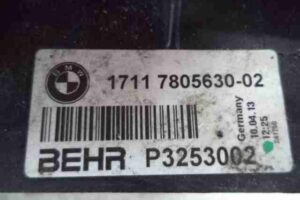 Изображение товара 38273 - 00038273 radiator dvs 3