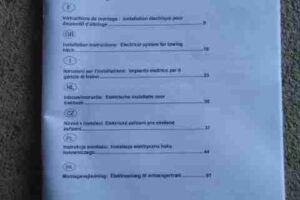 Изображение товара 39458 - 00039458 blok upravleniya pritsepnym ustrojstvom Fiat Ducato 3