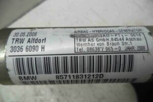 Изображение товара 39792 - 00039792 podushka bezopasnosti potolochnaya pravaya 2