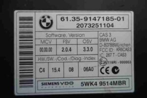 Изображение товара 39890 - 00039890 blok upravleniya CAS 1